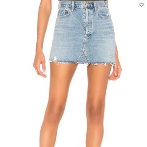 Agolde Denim Mini Skirt Size 25
